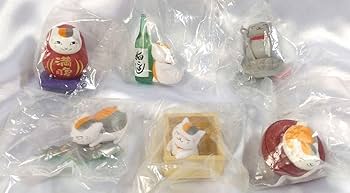 【新品未開封】夏目友人帳 ミニフィギュア ストラップ 8個セット Amazon | 夏目友人帳 ニャンコ先生フィギュア ミニ食器